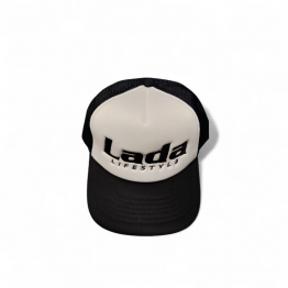 LADA LIFESTYLE TRUCKER gyerek sapka, fehér - fekete